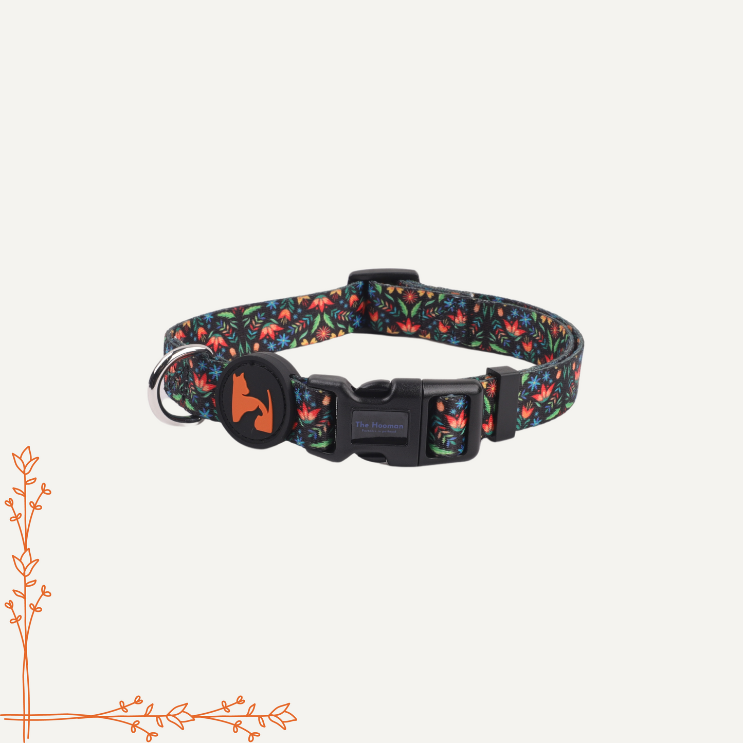 Flower Palette Collar & Leash