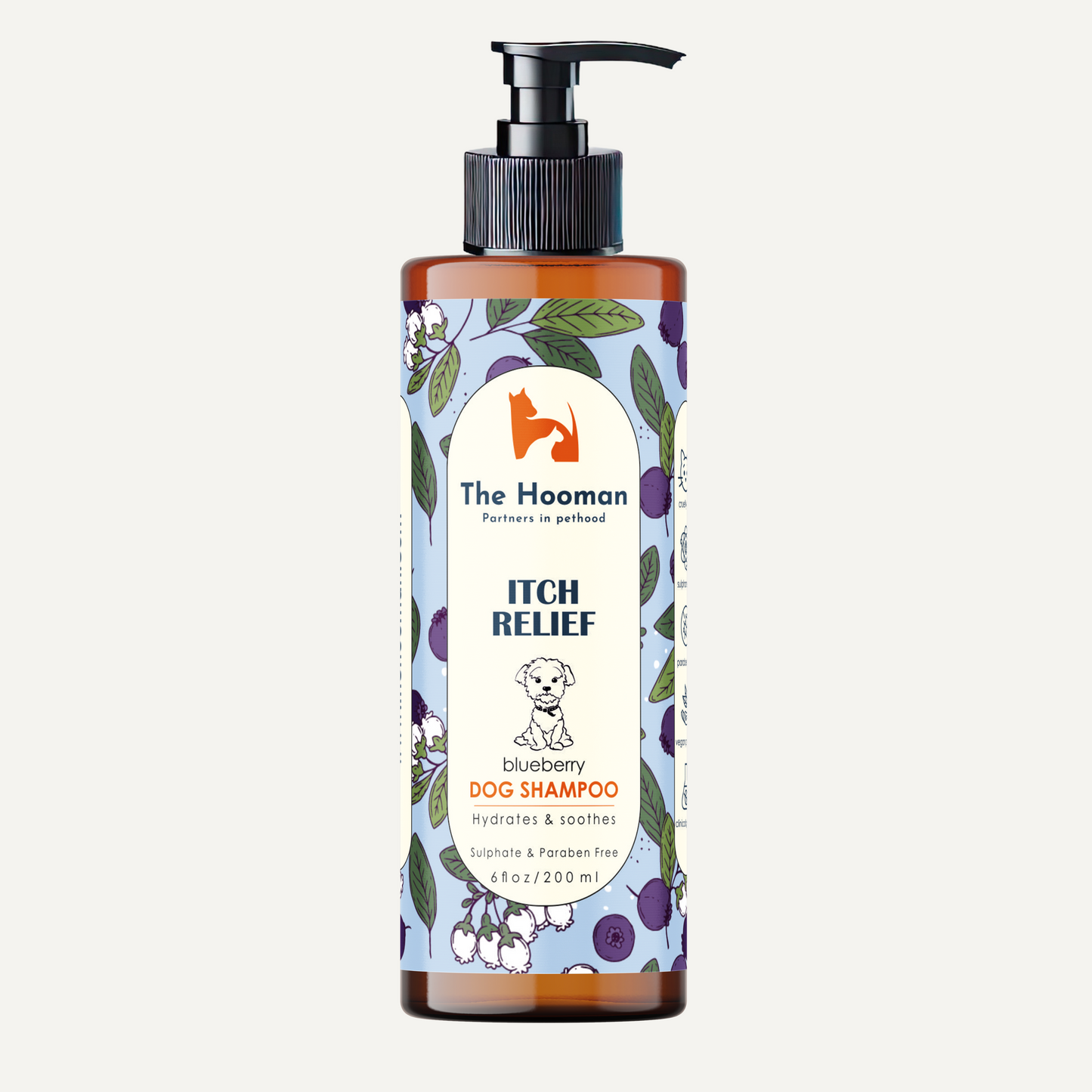 Itch Relief dog shampoo Blueberry