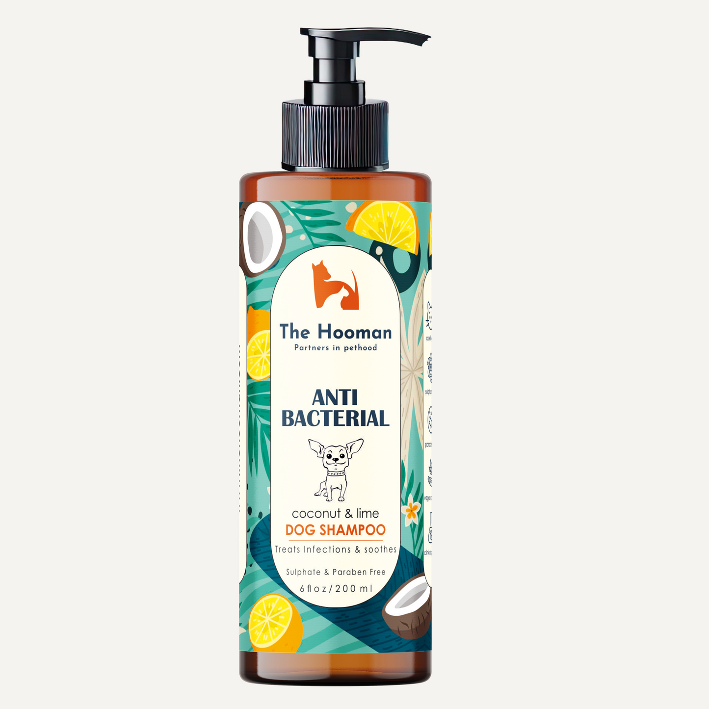 Anti Bacterial Coconut & Lime dog shampoo