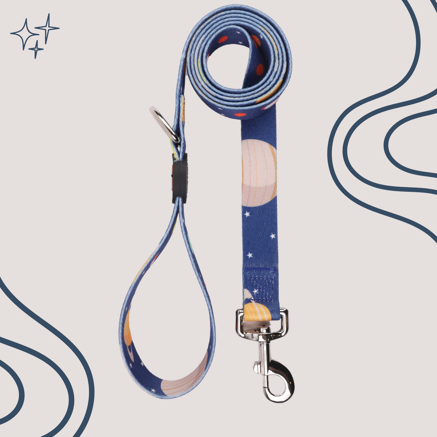 Galactic Planet Collar & Leash