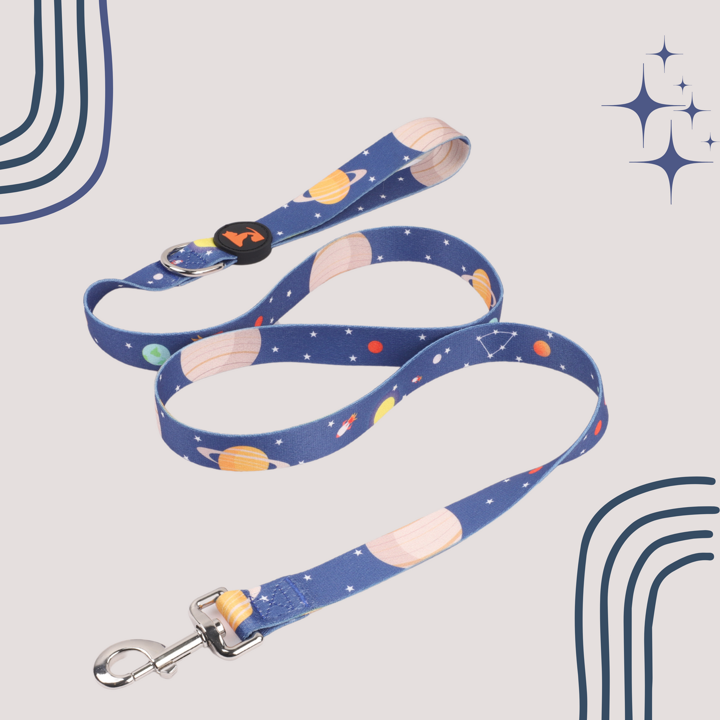 Galactic Planet Collar & Leash