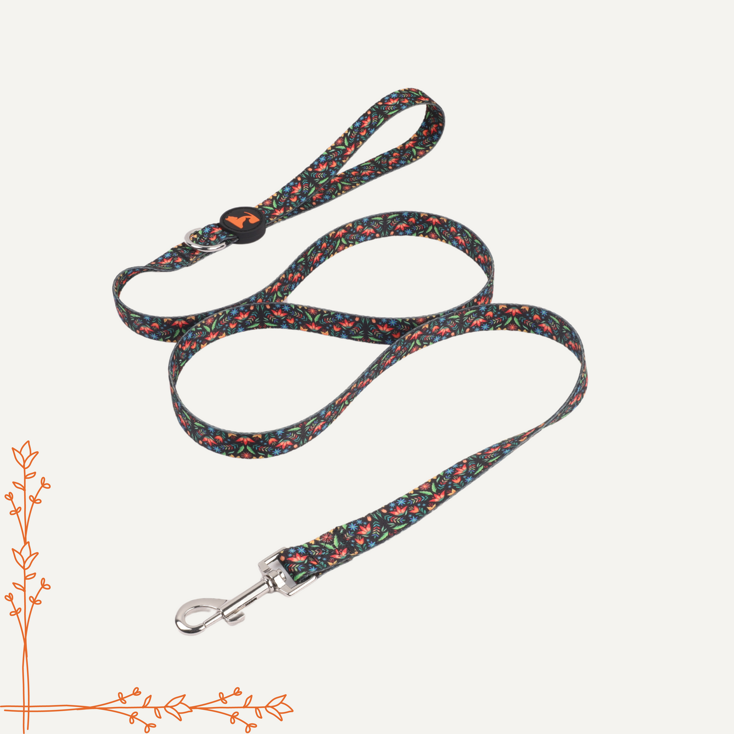 Flower Palette Collar & Leash